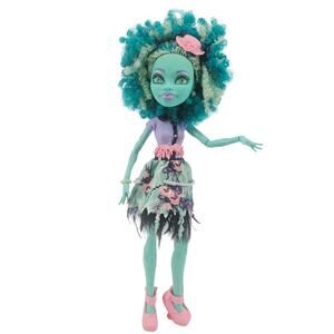 Monster High Frights Camera Action Honey Swamp Doll curly hair 2013 11"